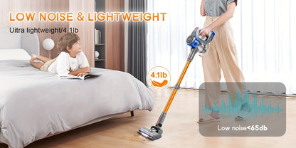 Aspirateur sans fil, Doré pour tapis et sols durs – vue détaillée 18