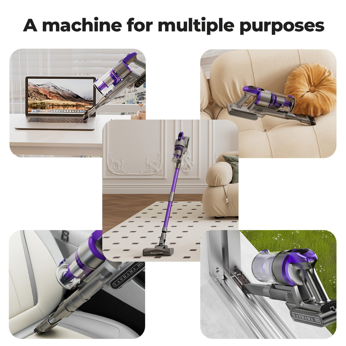 Aspirateur sans fil, H5 pour sols durs et tapis – vue détaillée 6
