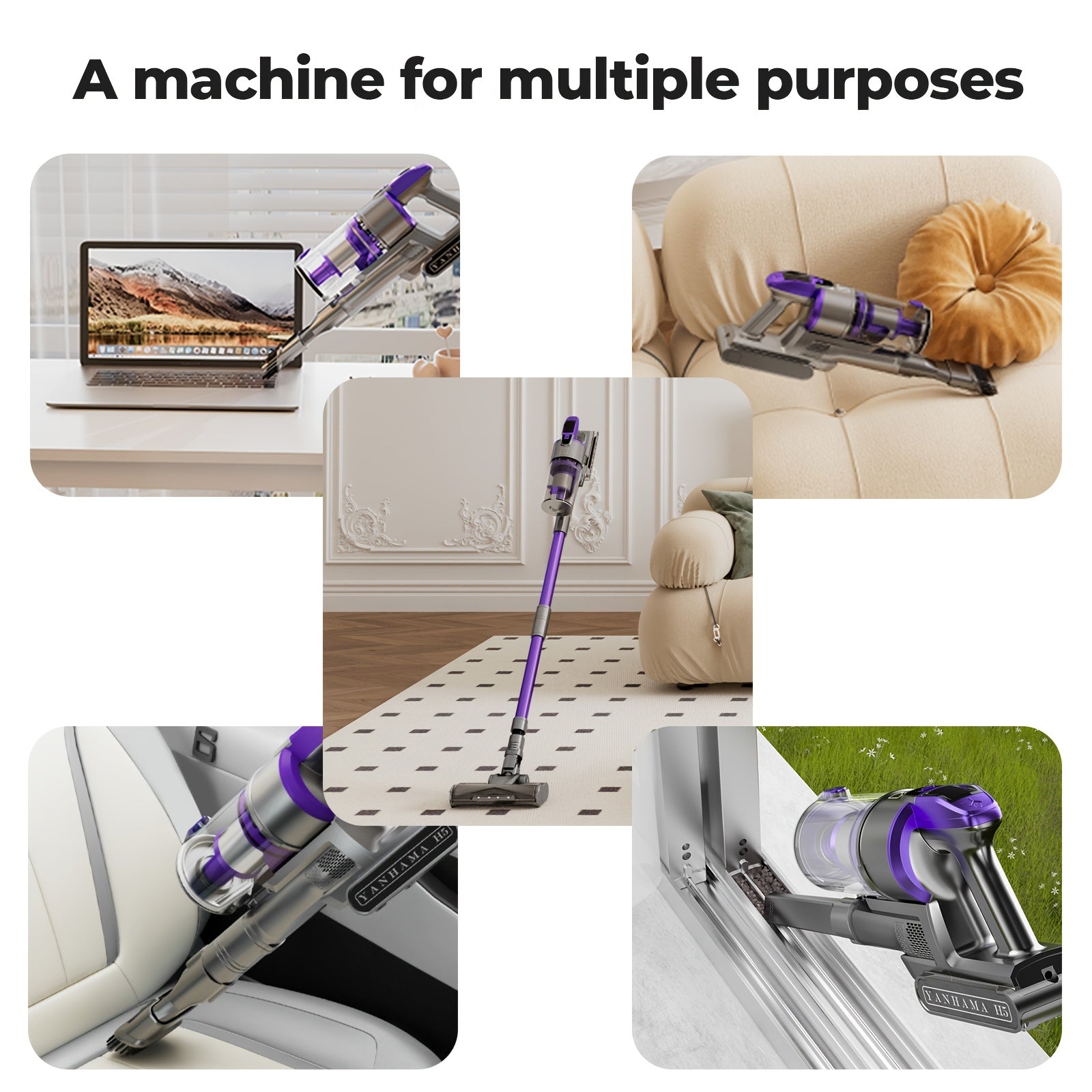 Aspirateur sans fil, H5 pour sols durs et tapis – vue détaillée 6