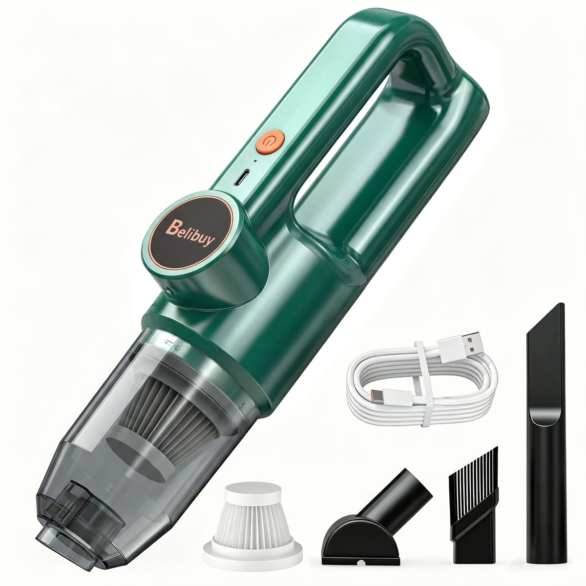 Aspirateur sans fil, Luxe Noir pour sols durs et tapis – vue détaillée 17