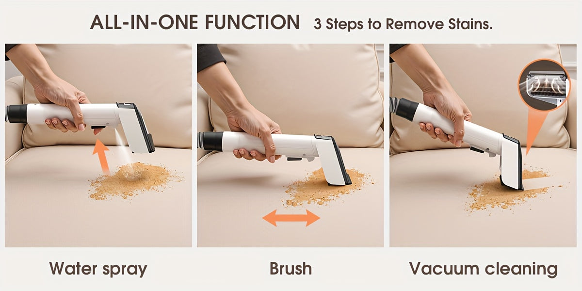 Aspirateur sans fil, nettoyage à 3 actions pour sols durs – vue détaillée 10