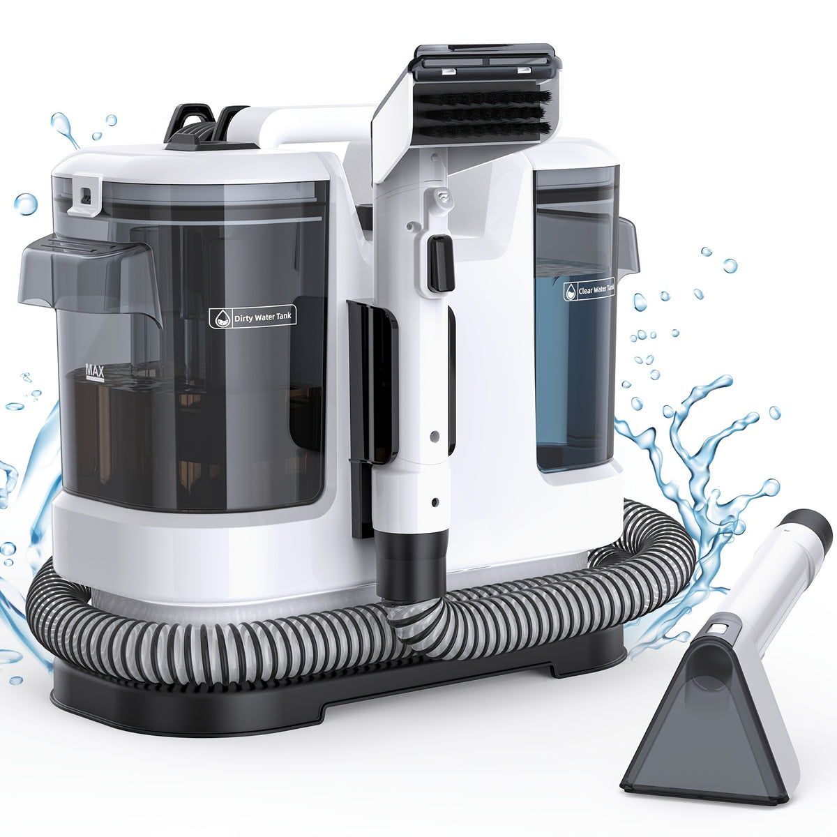 Aspirateur sans fil, Nettoyage en 3 Étapes pour tapis et sols durs – vue détaillée 9