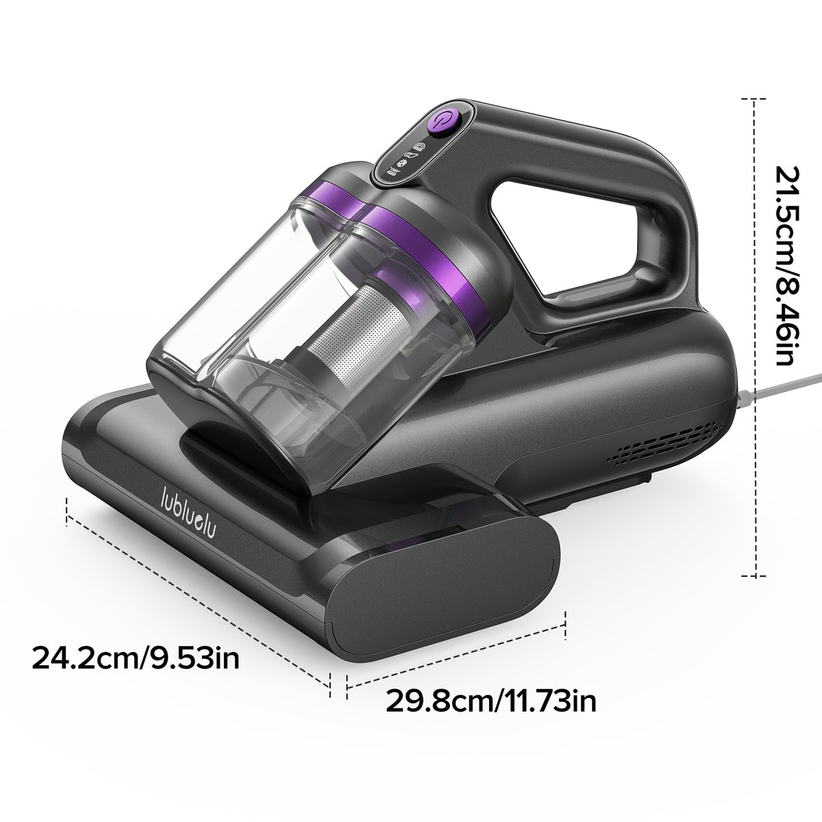 Aspirateur sans fil, Noir pour sols durs – vue principale
