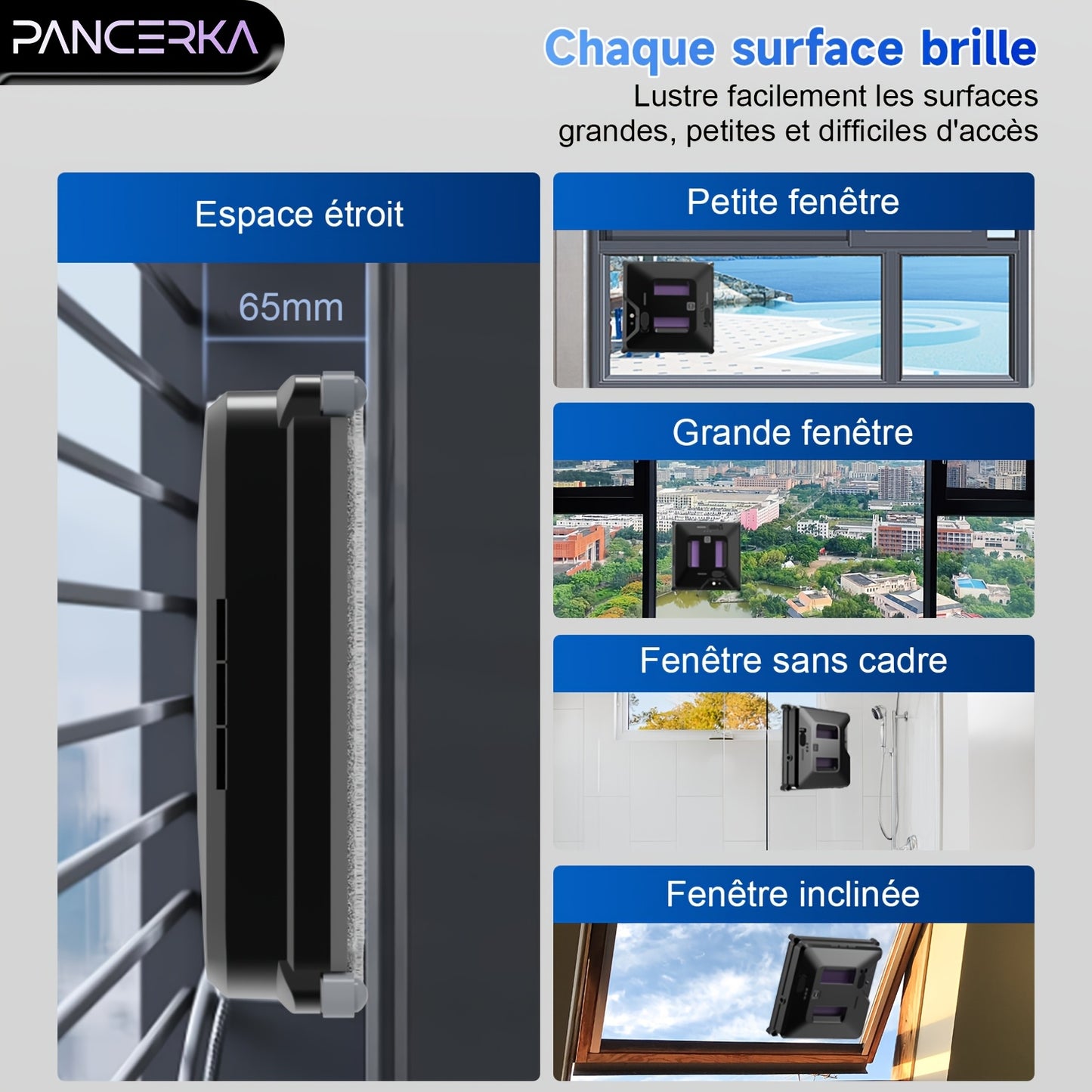 Aspirateur sans fil, Noir pour tapis – vue détaillée 7