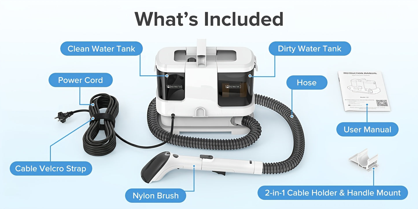 Aspirateur sans fil, Noir pour tapis et poils d’animaux – vue détaillée 18