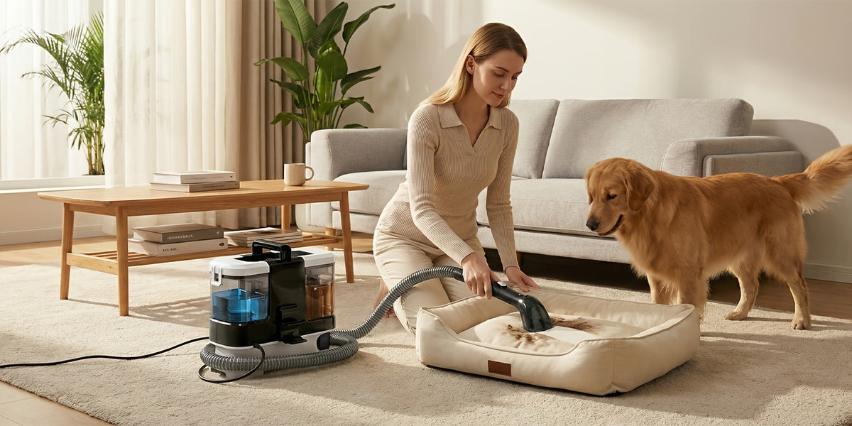 Aspirateur sans fil, Noir pour tapis et poils d’animaux – vue détaillée 19