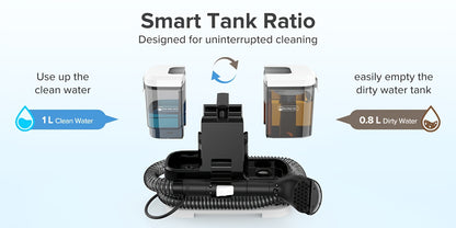 Aspirateur sans fil, Noir pour tapis et poils d’animaux – vue détaillée 22