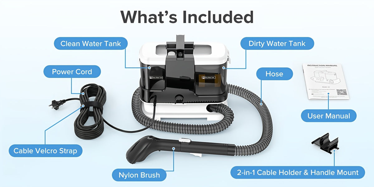 Aspirateur sans fil, Noir pour tapis et poils d’animaux – vue détaillée 25