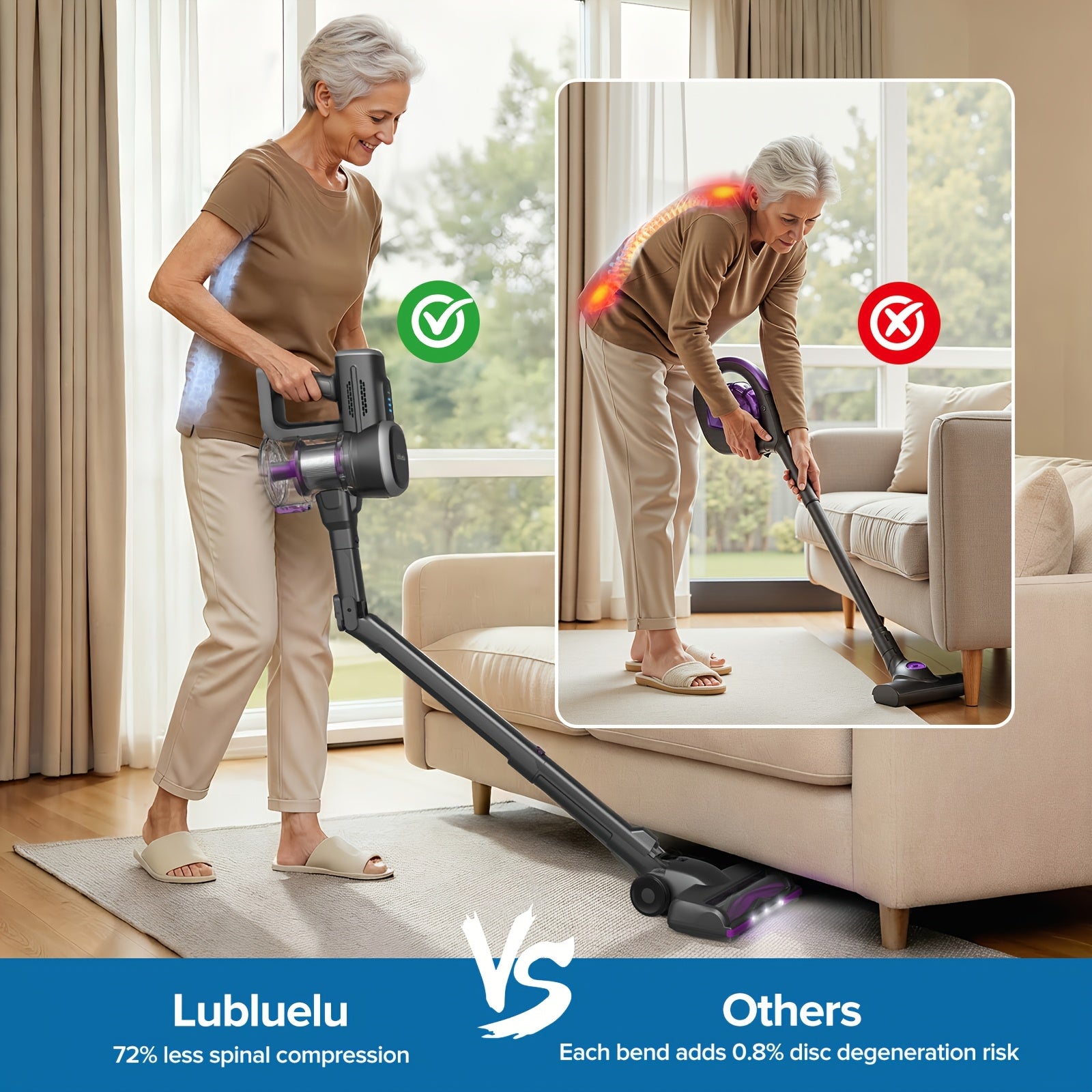 Aspirateur sans fil, P5 pour sols durs et tapis – vue détaillée 4