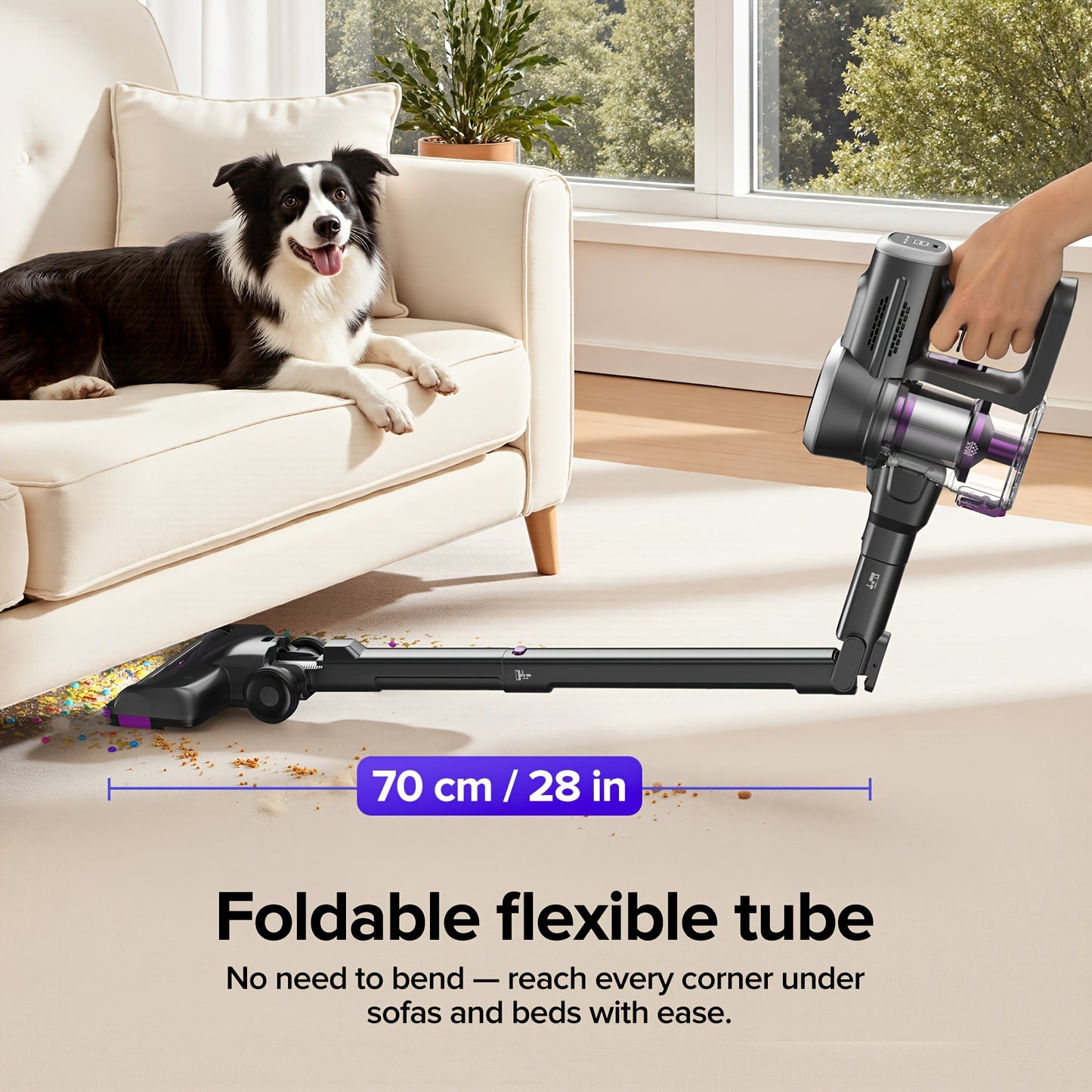 Aspirateur sans fil, P5 pour sols durs et tapis – vue détaillée 5