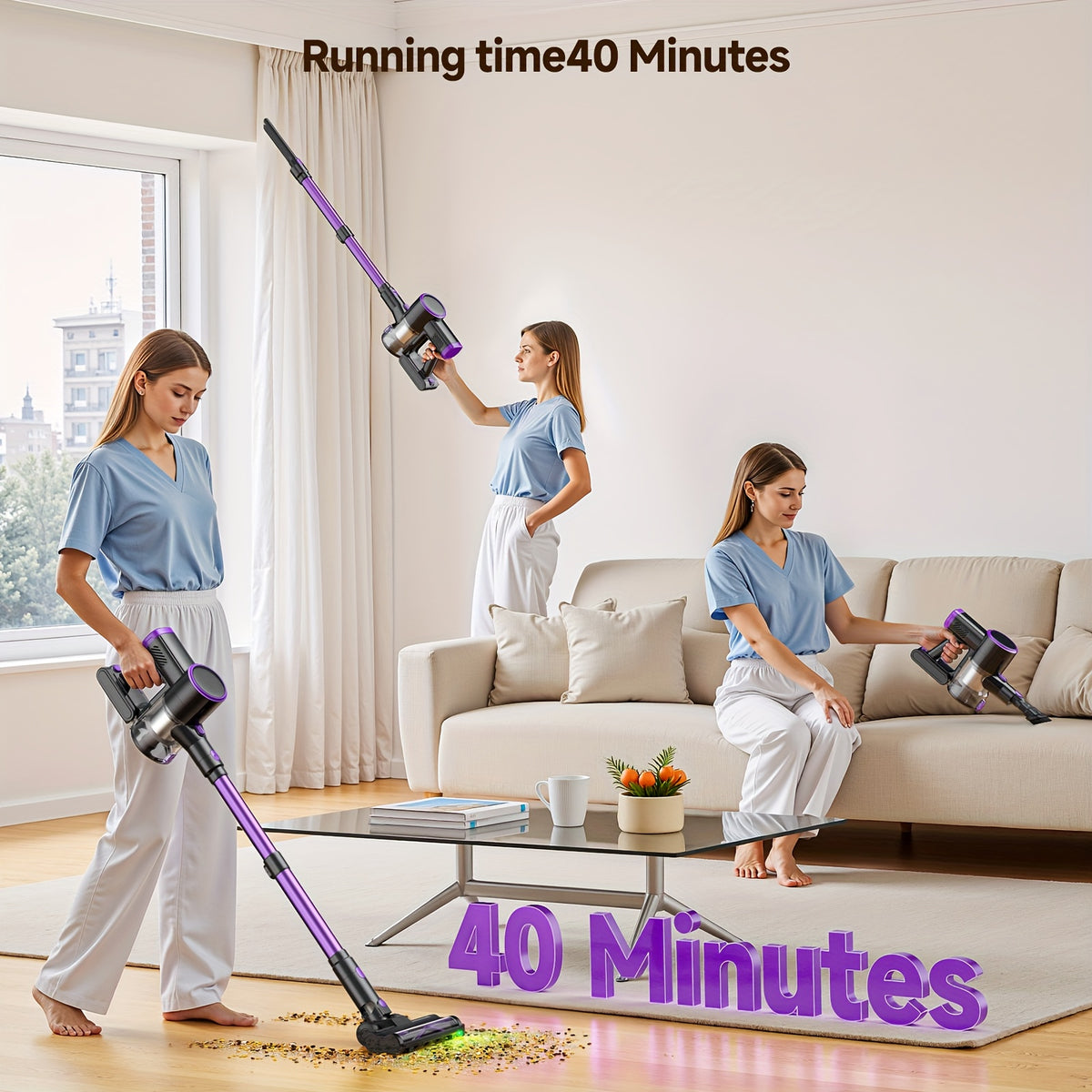 Aspirateur sans fil, P5 pour sols durs et tapis – vue détaillée 11