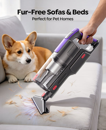 Aspirateur sans fil, rechargeable pour tapis et poils d’animaux – vue détaillée 13