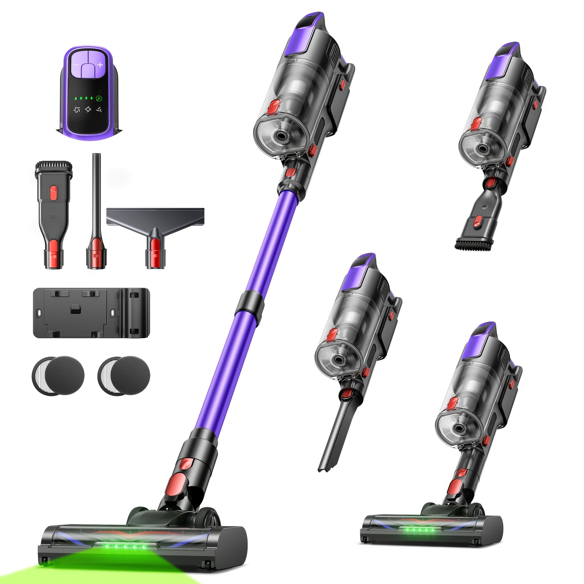 Aspirateur sans fil, rechargeable pour tapis et poils d’animaux – vue détaillée 22