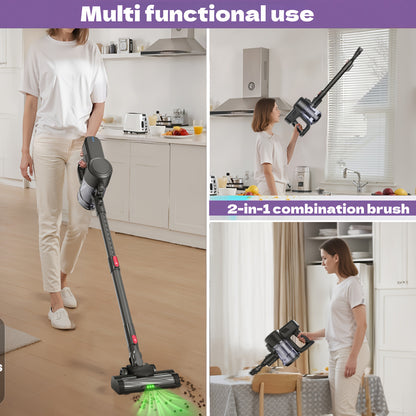 Aspirateur sans fil, réglable pour sols durs et tapis – vue détaillée 5