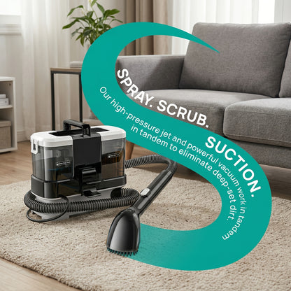 Aspirateur sans fil, V2-noir pour sols durs et tapis – vue détaillée 9