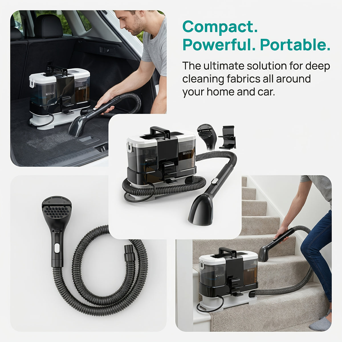 Aspirateur sans fil, V2-noir pour sols durs et tapis – vue détaillée 11