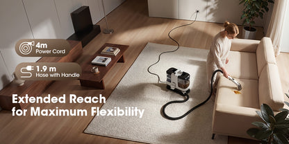 Aspirateur sans fil, V2-noir pour sols durs et tapis – vue détaillée 12