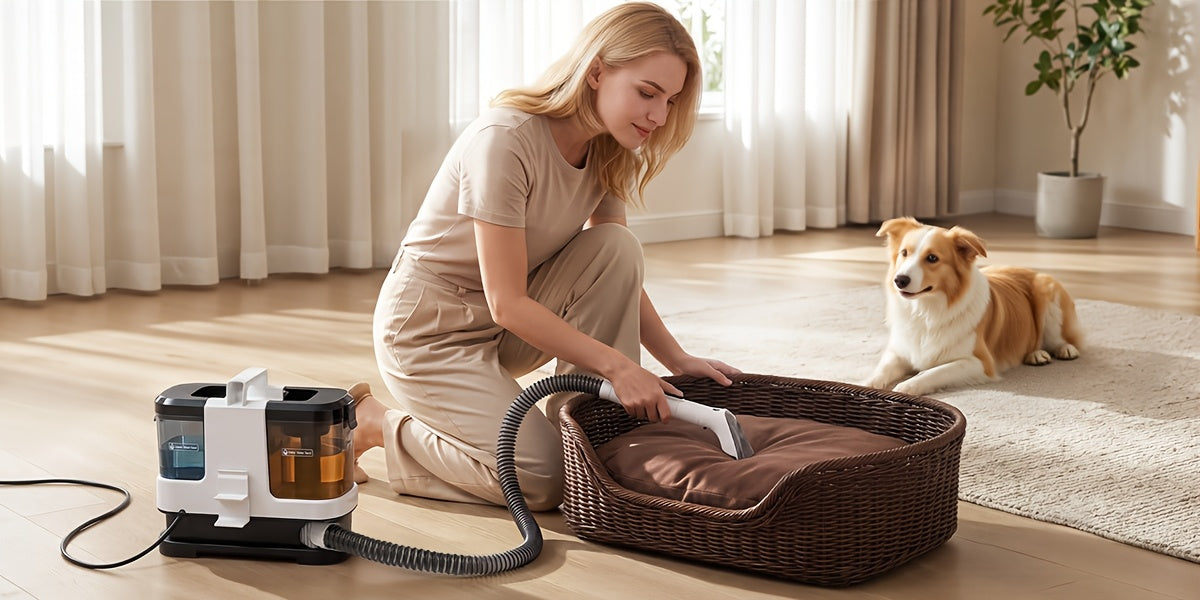 Aspirateur sans fil, V2-noir pour sols durs et tapis – vue détaillée 13