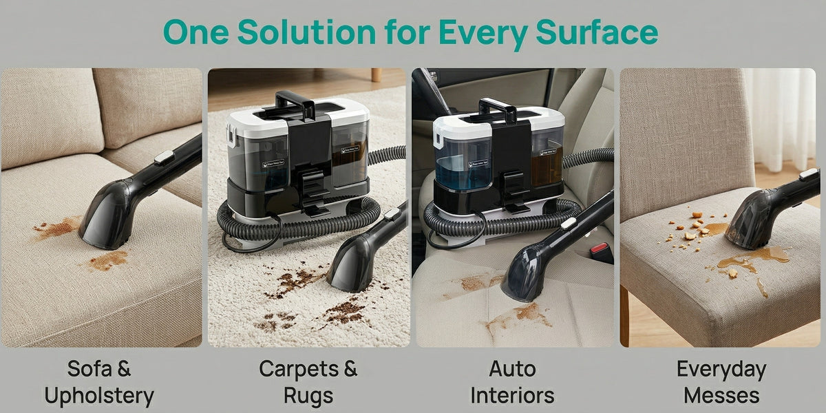 Aspirateur sans fil, V2-noir pour sols durs et tapis – vue détaillée 17