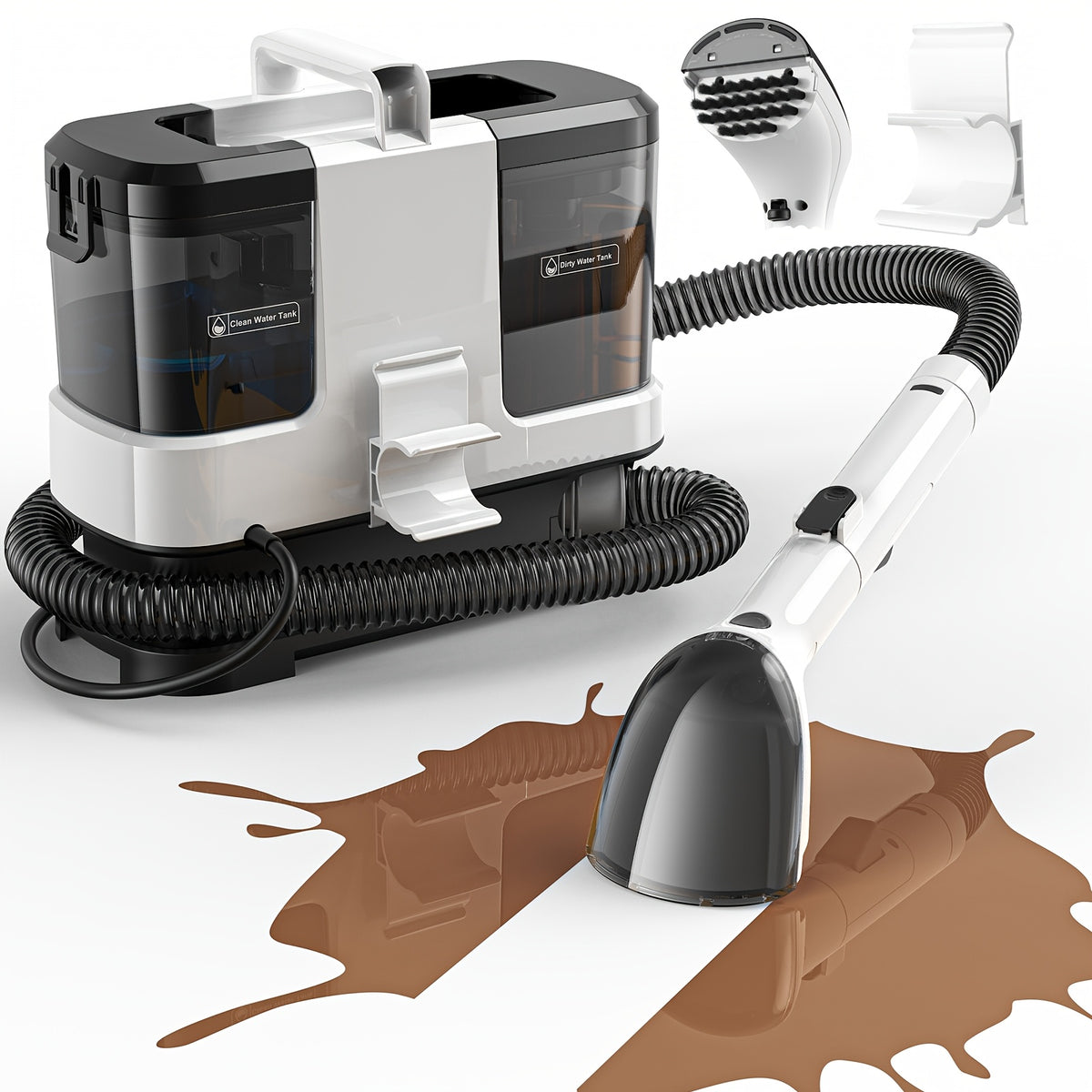 Aspirateur sans fil, V2-noir pour sols durs et tapis – vue détaillée 26
