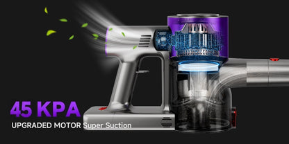 Aspirateur sans fil, violet-or pour tapis et sols durs – vue détaillée 11