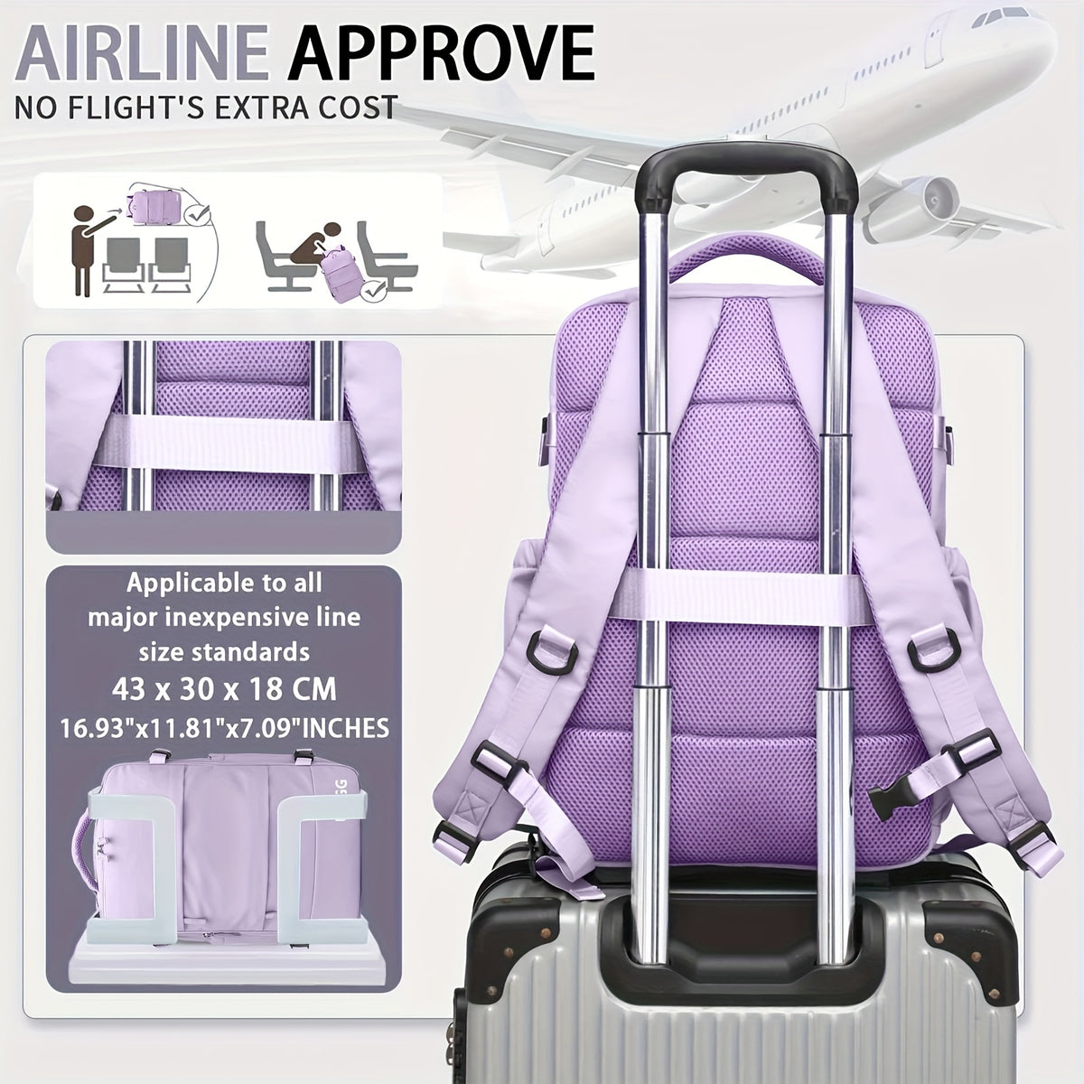 Aspirateur sans fil, Violet orchidée clair pour sols durs et tapis – vue détaillée 8