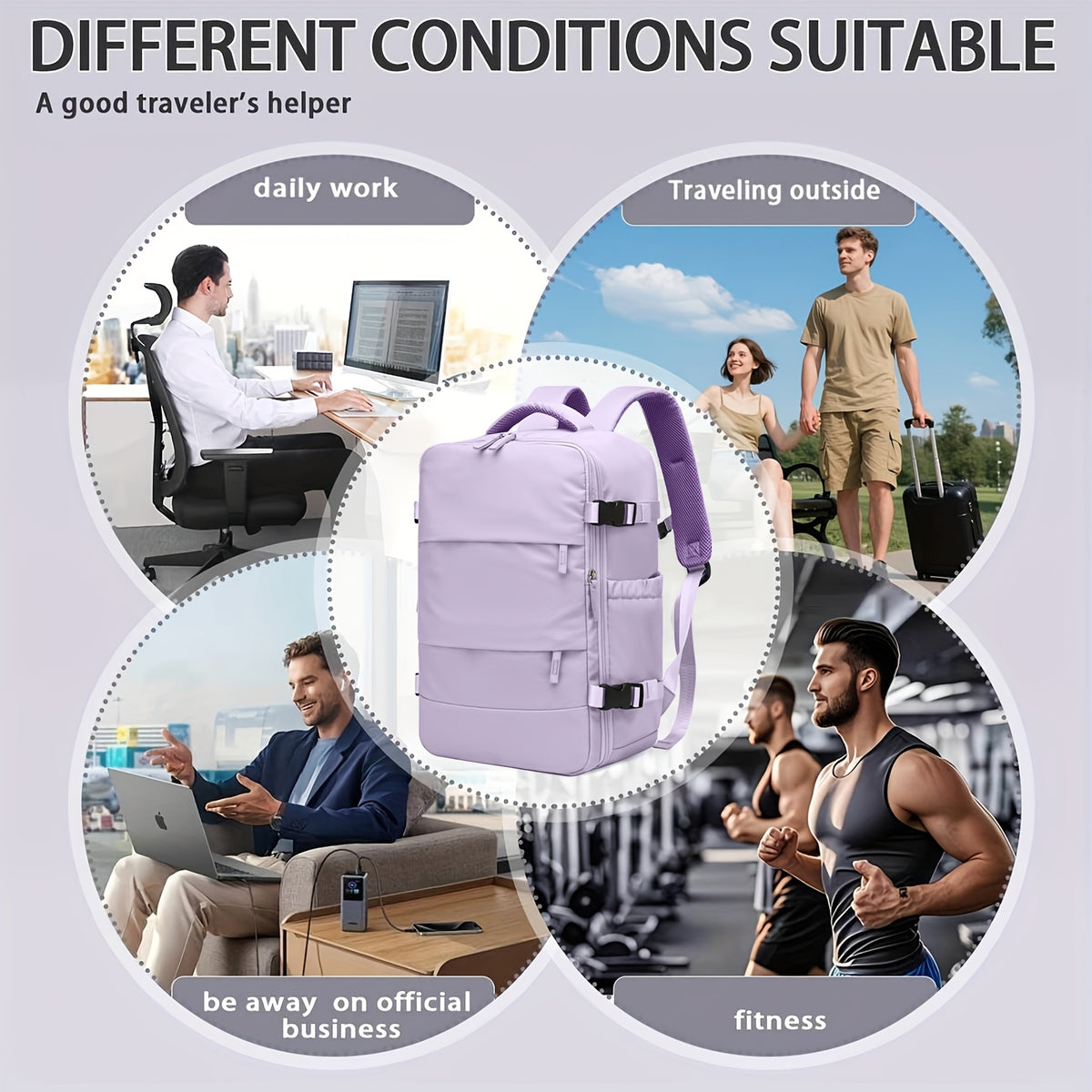 Aspirateur sans fil, Violet orchidée clair pour sols durs et tapis – vue détaillée 13