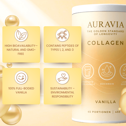 AURAVIA® Poudre de Collagène, 450 G pour maison et quotidien – vue détaillée 16