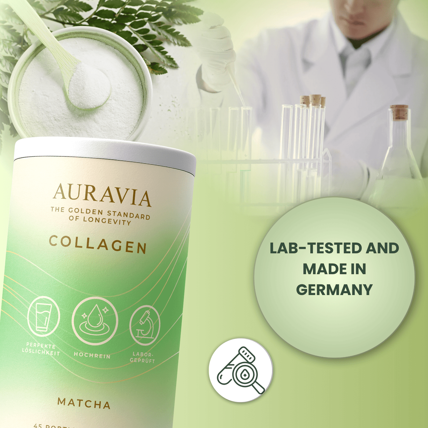 AURAVIA® Poudre de Collagène, 500g pour quotidien – vue détaillée 14