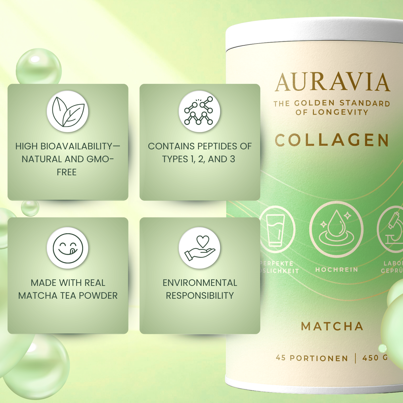 AURAVIA® Poudre de Collagène, 500g pour quotidien – vue détaillée 20