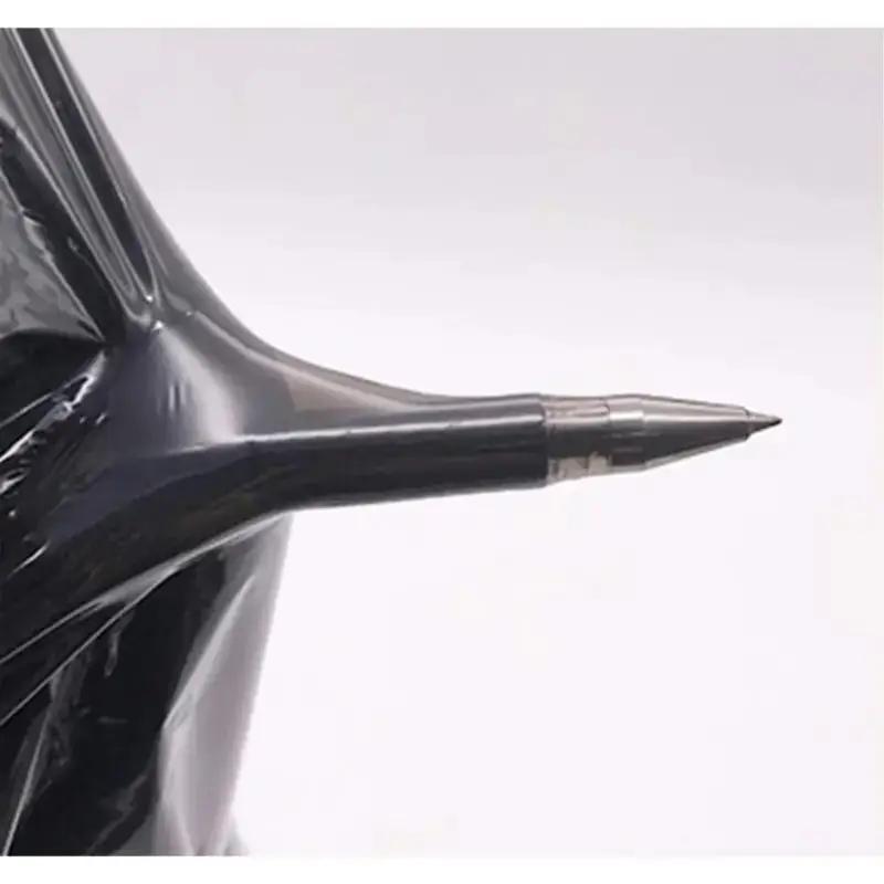 Rouleau de film noir pour emballage 50 cm x 200 m | Plastique rétractable de 23 microns avec haute résistance et adhérence industrielle