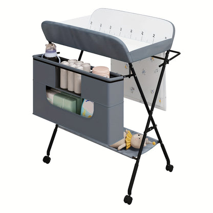 1 support utilitaire, rangement et organisation, rangement de garde-robe, pliable, hauteur réglable, avec sangle de sécurité, peut être un panier de rangement, une barre à suspendre, gris, avec mètre ruban, meubles pour la maison, articles de rangement