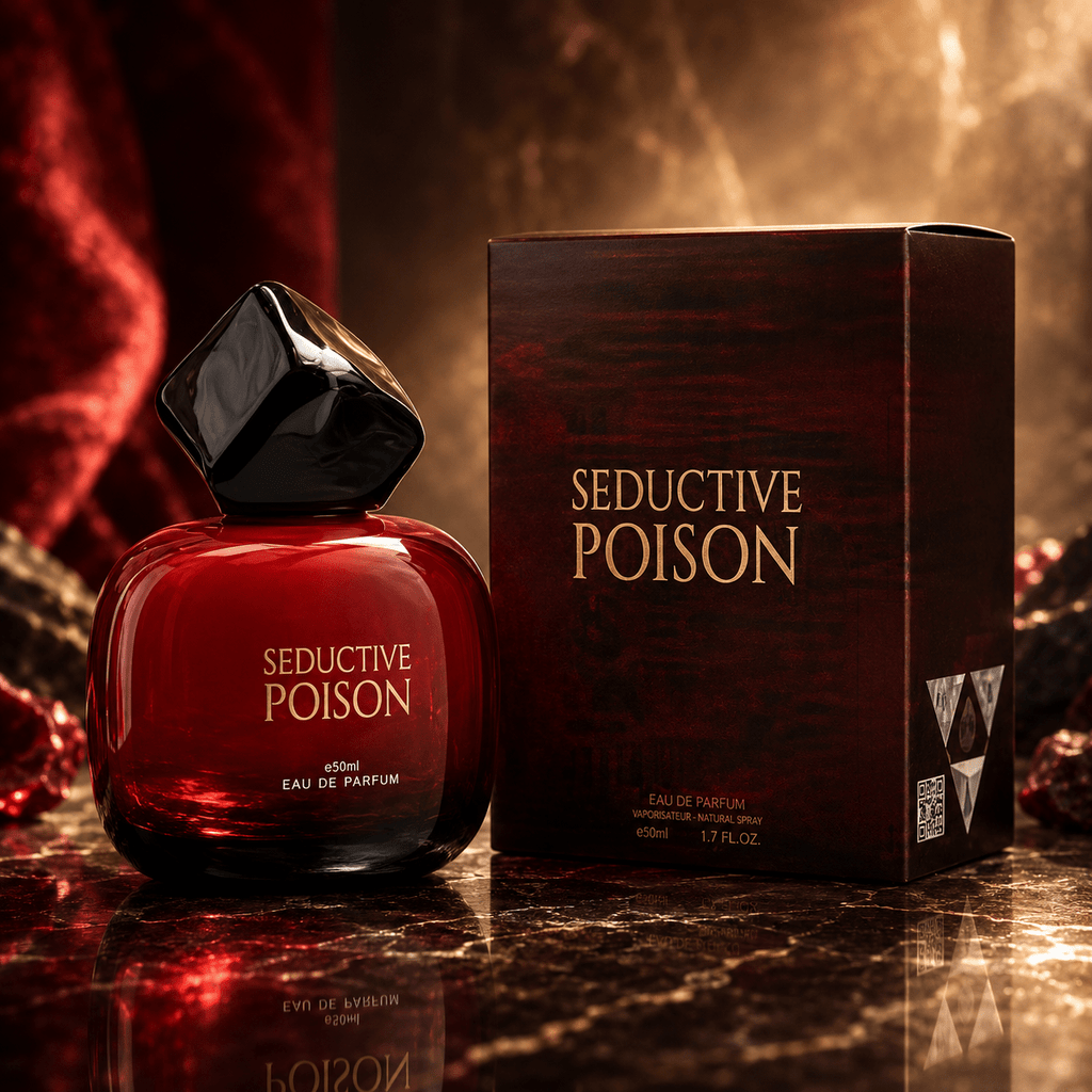 Everlyx - Reyes Queens Seductive Poison Eau de Parfum 50ml, Parfum Intense et Enveloppant aux Notes Douces et Épicées Combinées à une Base Chaude et Profonde