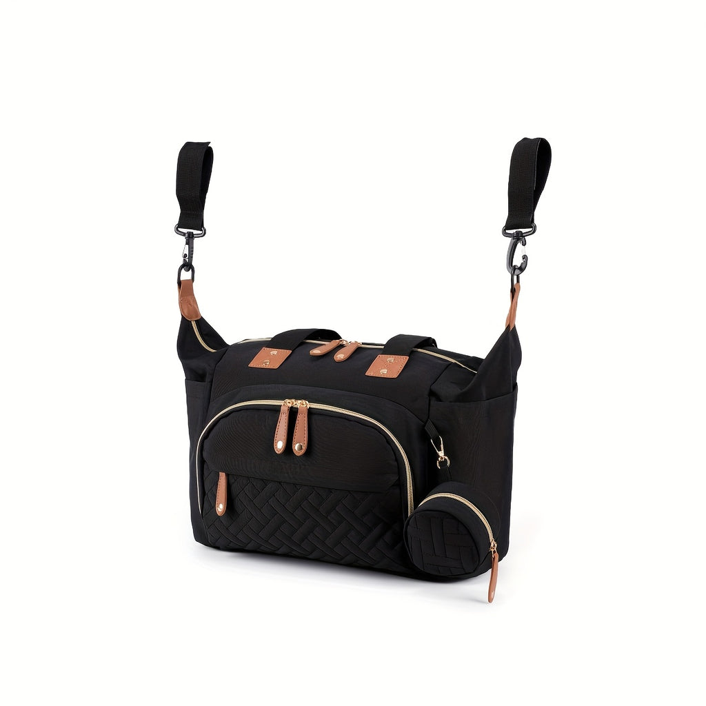 3pcs Sac à Dos et Tote pour Maman - Grand Sac de Transport à Grande Capacité avec Organisation Mains Libres, / pour nouveaux parents, Voyage, Garde d'Enfants, Rangement de Tenues et Couches
