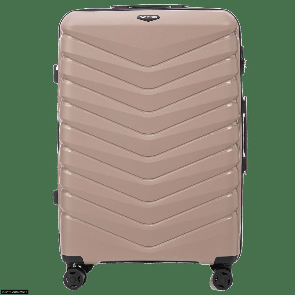 Options de bagages / Polypropylène TSA / 28" 24" 20" 18" pouces / Dimensions environ 75 x 50 x 30 cm ou 68 x 41 x 25 cm ou taille cabine 55 x 40 x 20 cm ou bagage à main 50 x 34 x 18 cm avec roues amovibles / Bagage à main ABS+ de haute qualité, bagage de