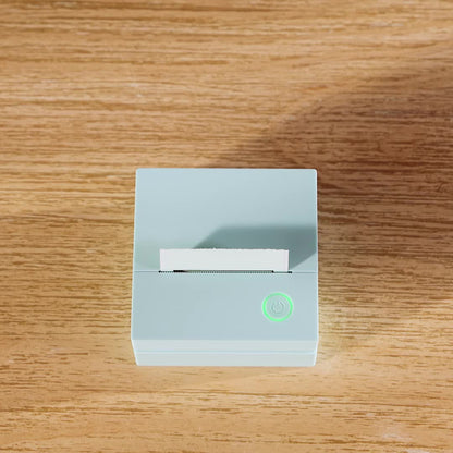 PM290CB Étiqueteuse sans fil portable et mini imprimante à main pour bureau et maison, compatible avec papier thermique, plus de 30 modèles gratuits, plus de 90 polices, impression de codes-barres, imprimante à papier thermique pour notes, journaux, reçus