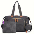 3pcs Sac à Dos et Tote pour Maman - Grand Sac de Transport à Grande Capacité avec Organisation Mains Libres, / pour nouveaux parents, Voyage, Garde d'Enfants, Rangement de Tenues et Couches