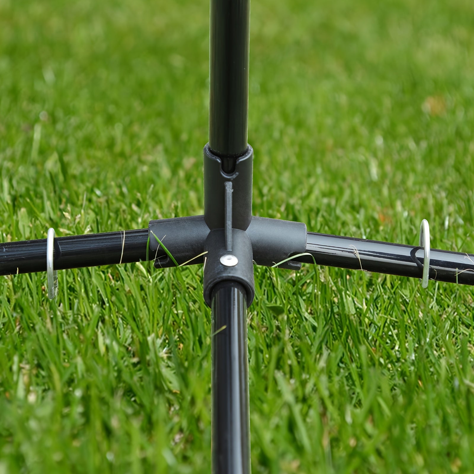 Filet de badminton de 5 mètres avec trois hauteurs réglables pour répondre à différents besoins, adapté à divers sports, tube en métal doré robuste, structure stable sans tremblement, filet PE durable, facile à assembler