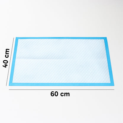 100 PCS Coussinets pour Chiens Retoo Absorbants et Hygiéniques, 100 Pièces 40x60 cm, Super Absorbants et Imperméables, Épais et Très Durables, avec Bords Scellés et Neutralisation des Odeurs, Idéaux pour l'Apprentissage de la Propreté des Chiots, pour Chi