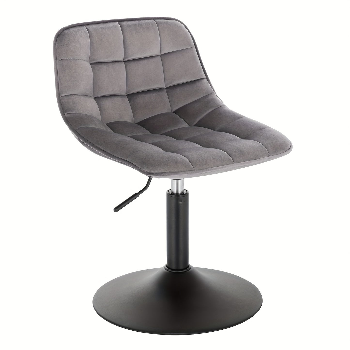 Tabouret de Bar, Tabouret Pivotant, Chaise de Bureau à Domicile, Tabouret Réglable en Hauteur, Siège en Velours