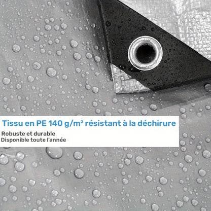 Bâche imperméable, bois pour jardin et terrasse – vue détaillée 3