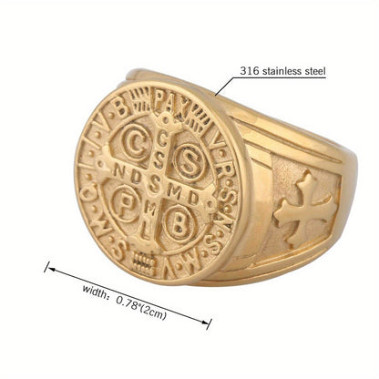 Bague pour Homme JewelryWe, acier inoxydable pour Homme JewelryWe et quotidien – vue détaillée 2
