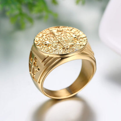 Bague pour Homme JewelryWe, acier inoxydable pour Homme JewelryWe et quotidien – vue détaillée 3