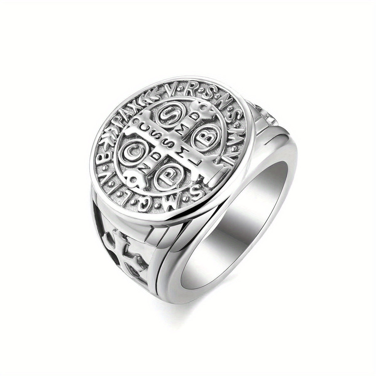 Bague pour Homme JewelryWe, acier inoxydable pour Homme JewelryWe et quotidien – vue détaillée 5