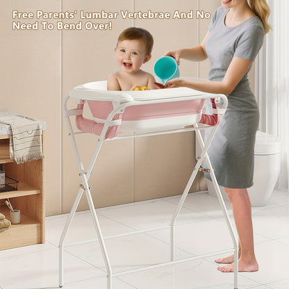 Baignoire Pliante Tri-Fold, Gris pour Bébé avec Support et quotidien – vue détaillée 12