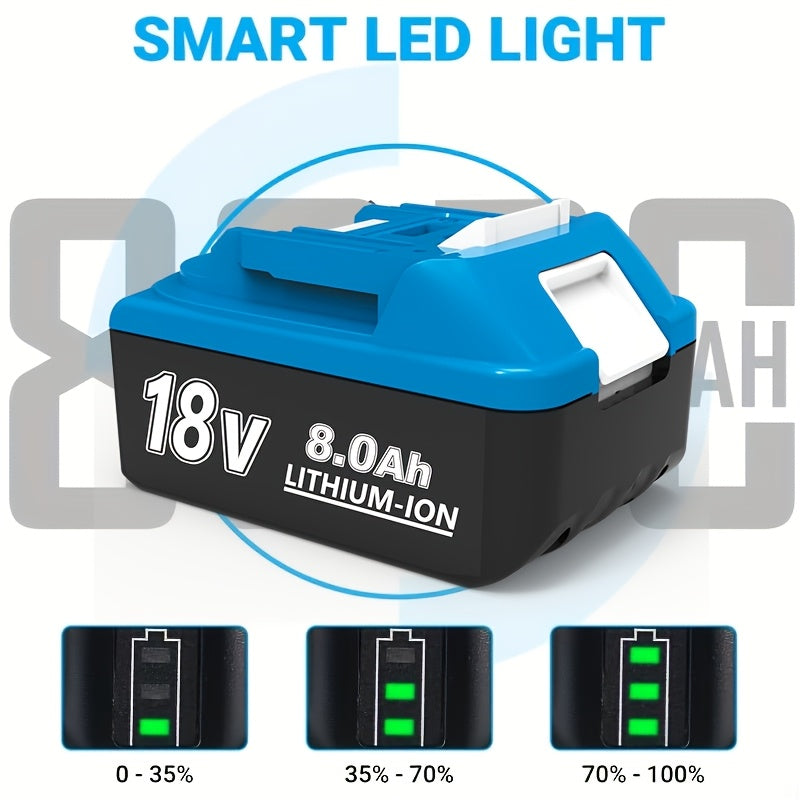 Batterie de rechange pour outil, rechargeable pour quotidien et maison – vue détaillée 7