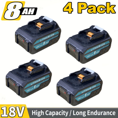 Batterie pour outil électrique, 8,0 Ah * 2 + Chargeur*1 pour bricolage – vue détaillée 4