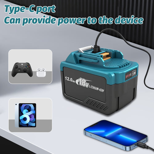 Batterie pour outil électrique, éclairage LED pour atelier et bricolage – vue principale