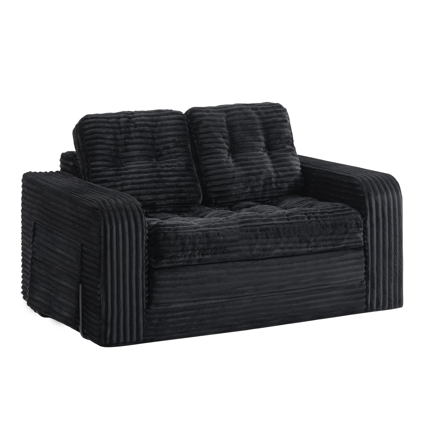 Canapé pliant pop-up, disponible en configurations simple ou double. Canapé-lit multifonctionnel en velours côtelé, idéal pour les appartements compacts, les balcons et les résidences étudiantes. Aucun assemblage requis.