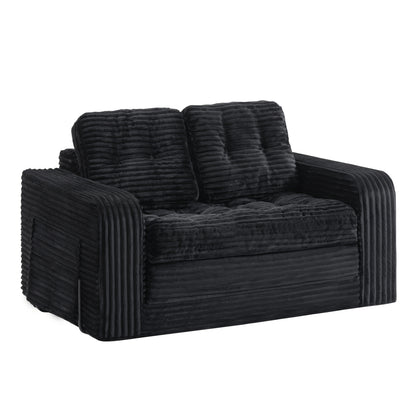 Canapé pliant pop-up, disponible en configurations simple ou double. Canapé-lit multifonctionnel en velours côtelé, idéal pour les appartements compacts, les balcons et les résidences étudiantes. Aucun assemblage requis.